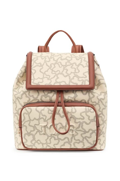 Tous rucsac femei, culoarea bej, mare, modelator