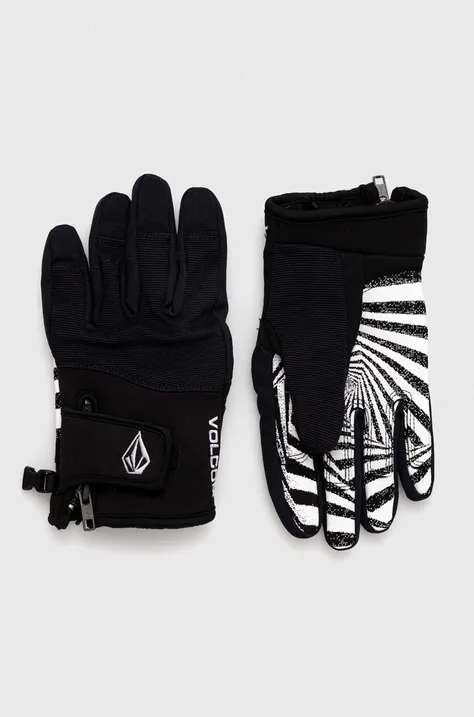 Volcom rękawiczki narciarskie kolor czarny