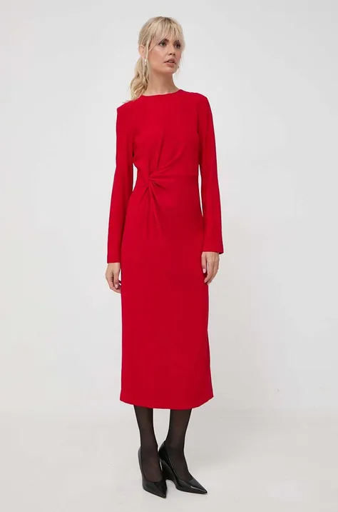 Φόρεμα Liviana Conti χρώμα: κόκκινο