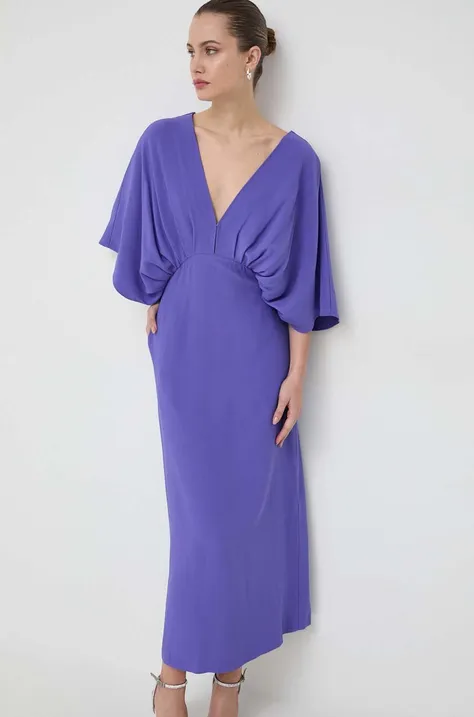 Φόρεμα Liviana Conti χρώμα: μοβ