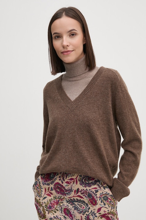 Mos Mosh maglione in lana donna colore marrone