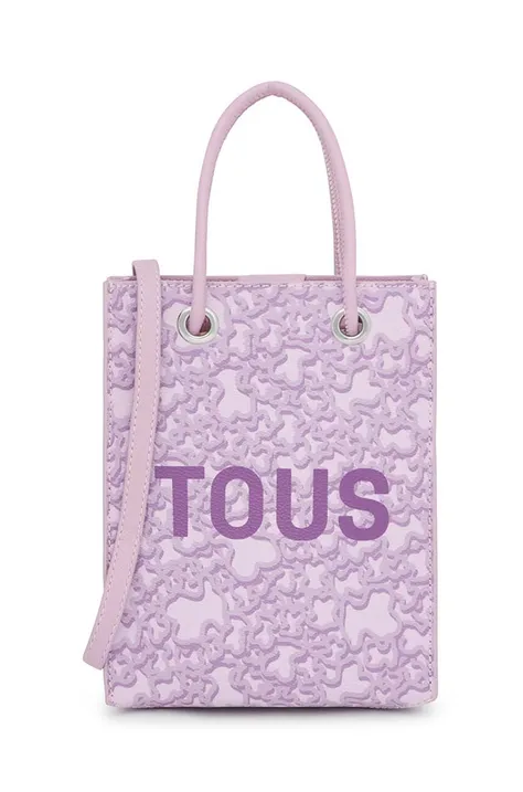 Τσάντα Tous χρώμα: ροζ