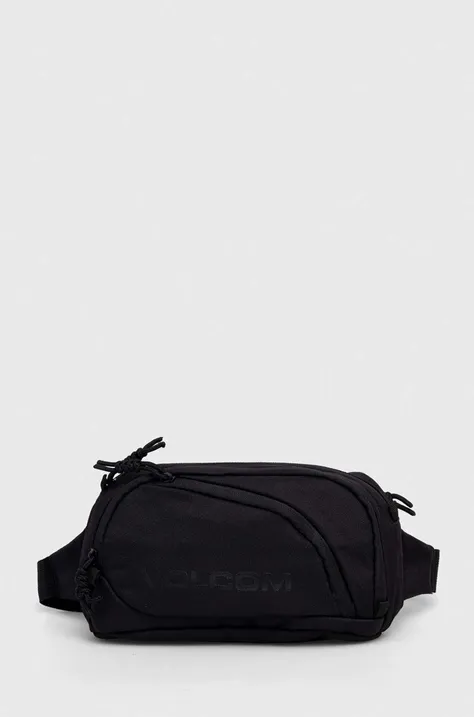 Τσάντα φάκελος Volcom χρώμα: μαύρο