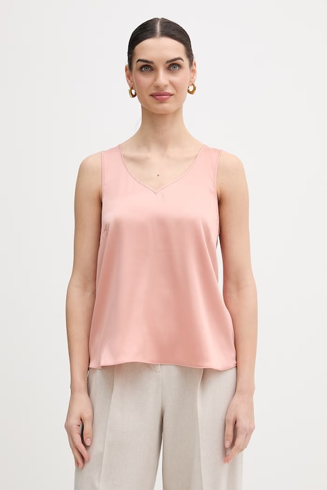 Mos Mosh top jedwabny kolor pomarańczowy 153590.