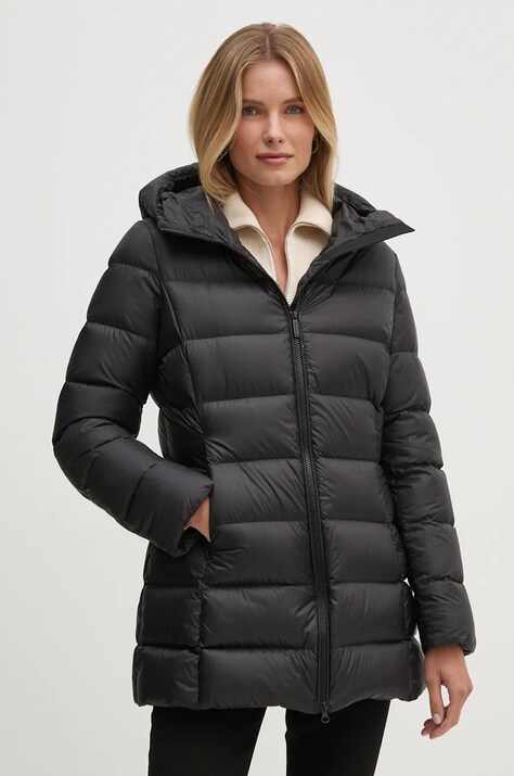 Μπουφάν με επένδυση από πούπουλα Bomboogie χρώμα: μαύρο, CW8686TMNA4