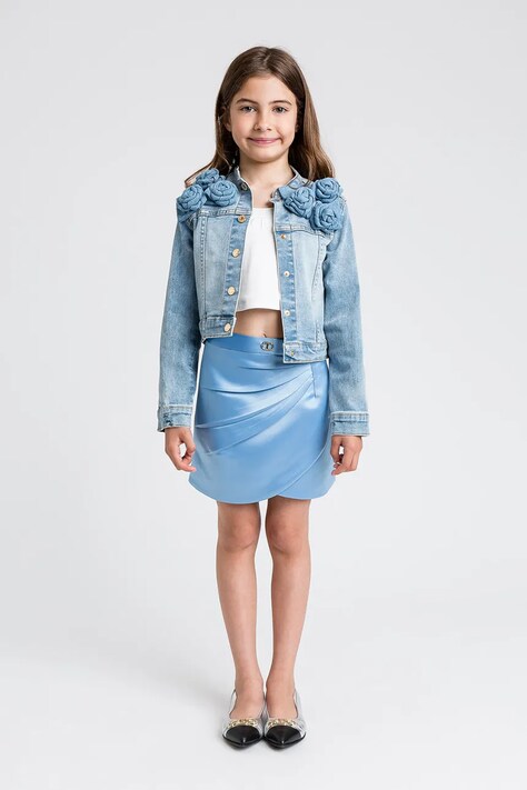 Детская джинсовая куртка Twinset 251GJ2500