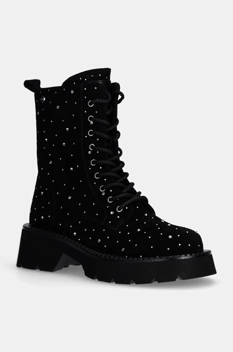 Workers σουέτ GOE χρώμα: μαύρο, OO2N4111 BLACK