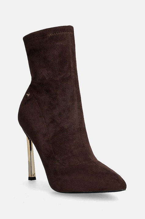 Μποτάκια GOE χρώμα: καφέ, OO2N4220 BROWN