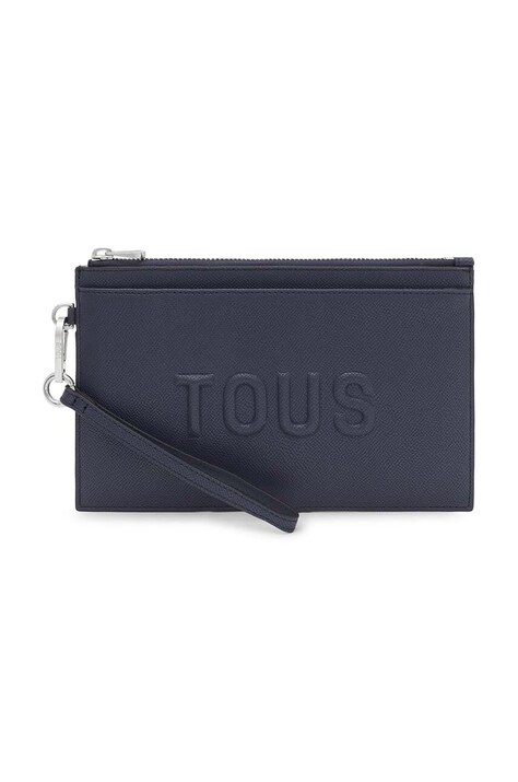 Гаманець Tous Billetera жіночий колір синій 2002105505