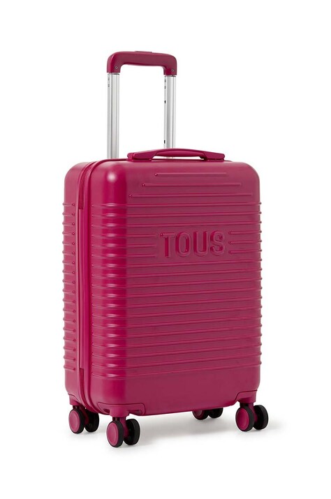 Tous valiză  59,5x41x23,5 cm culoarea roz, 2002129225