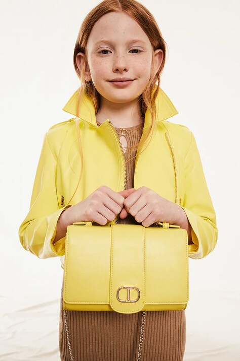 Дитяча сумочка Twinset колір жовтий 251GJ8016