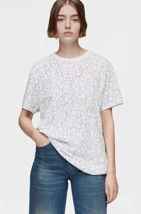 Tous t-shirt bawełniany damski kolor biały 2002104601