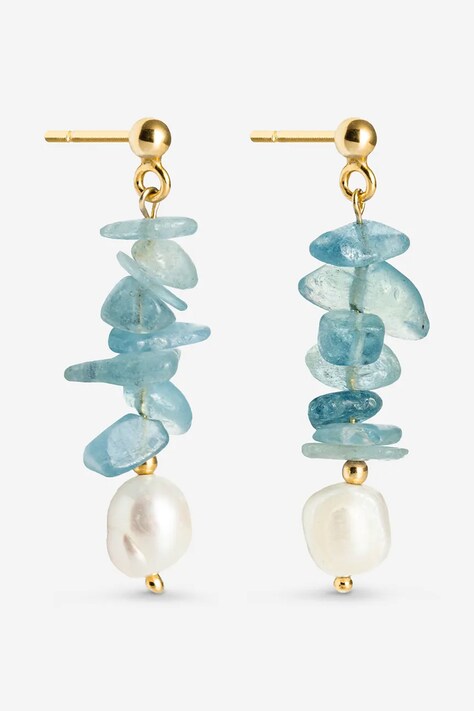 ANIA KRUK kolczyki srebrne pozłacane SUMMER SAKKN2974Z