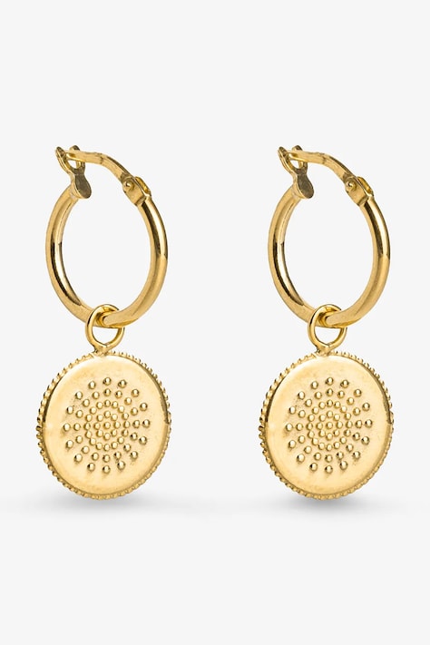 ANIA KRUK kolczyki srebrne pozłacane VINTAGE SMIKS0370Z