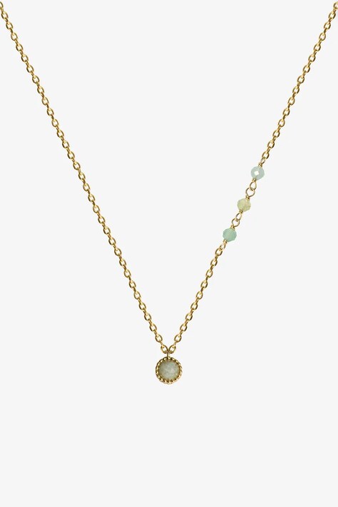 ANIA KRUK naszyjnik srebrny pozłacany DUO SMRNN2386Z