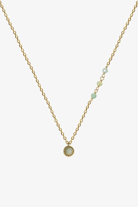 ANIA KRUK naszyjnik srebrny pozłacany DUO SMRNN2386Z