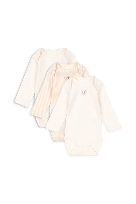 Fanga Fontana body niemowlęce FIO STRIPE 3 PACK LS BODY OCS 3-pack FA100035