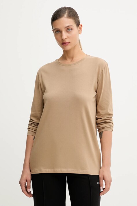 MUUV. longsleeve kolor beżowy 0