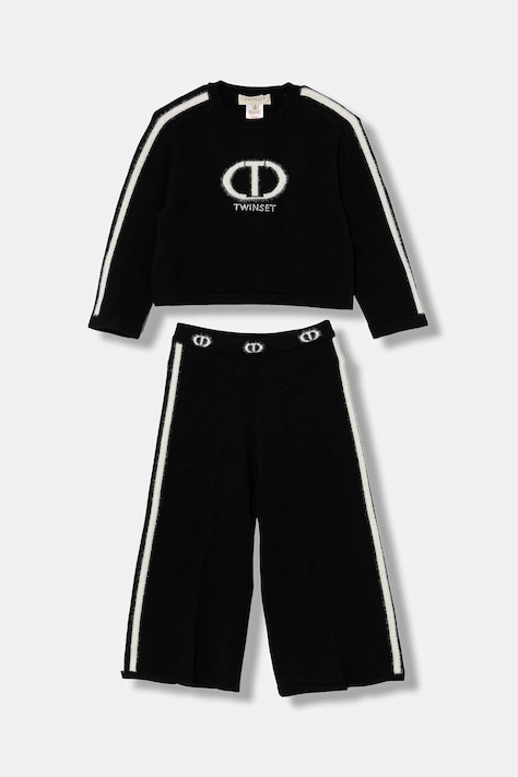 Twinset komplet dziecięcy kolor czarny 252GB302A