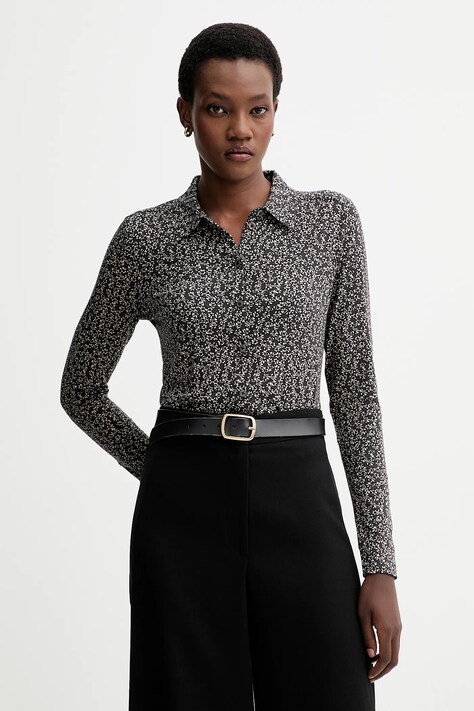 Marc O'Polo cămașă culoarea gri, cu guler clasic, regular, 510226452319