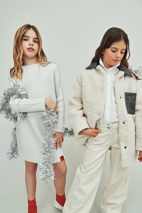 MAX&Co. koszula bawełniana dziecięca MAXC11F SHIRT kolor biały MX0210