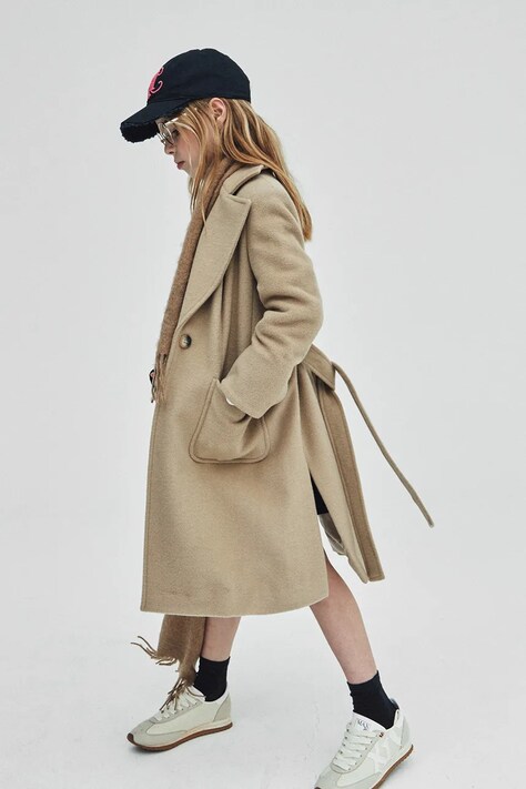 MAX&Co. gyerek kabát MAXJ1F JACKET bézs, MX0001