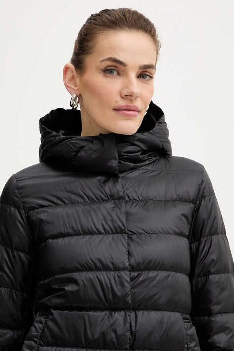 Liviana Conti kurtka puchowa kolor czarny przejściowa CNTW04