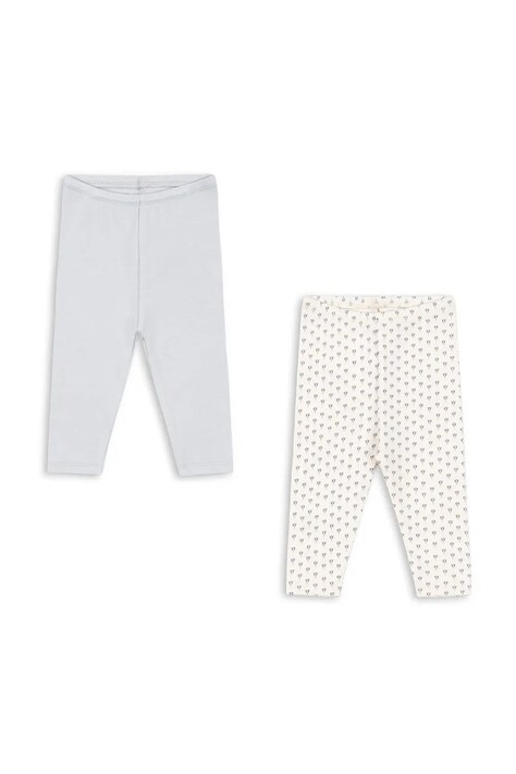 Fanga Fontana legginsy niemowlęce BELLO 2 PACK PANTS OCS kolor niebieski FA100002