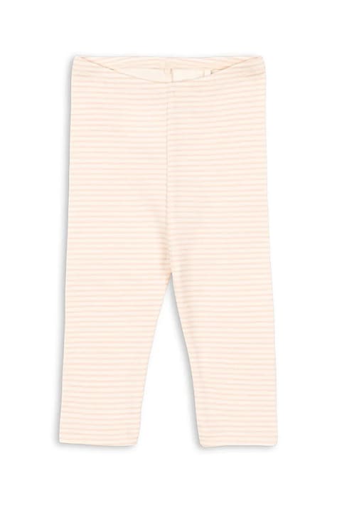 Dětské bavlněné legíny Fanga Fontana FIO STRIPE PANTS OCS béžová barva, FA100044