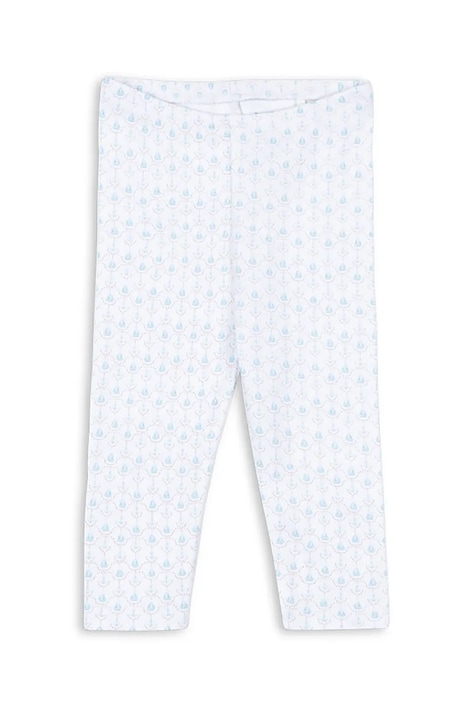 Dětské bavlněné legíny Fanga Fontana FIO PANTS OCS modrá barva, FA100055