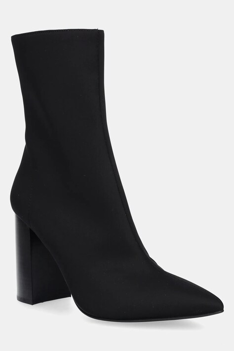 Jeffrey Campbell botki SIREN-24 damskie kolor czarny na słupku 9918-300A