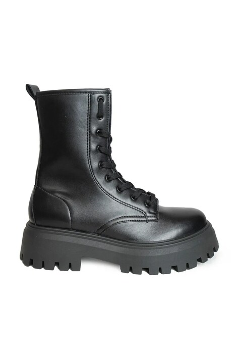 Altercore workery damskie kolor czarny na platformie Nevin Black