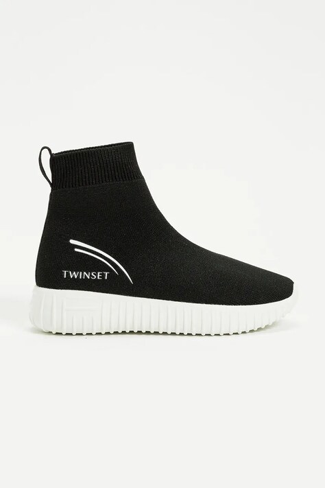 Twinset sneakersy dziecięce kolor czarny 252GCJ016
