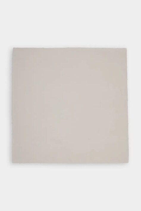 MUUV. chusta bawełniana BOUFF damska kolor beżowy gładka