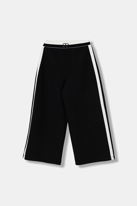 Детски панталон Twinset в зелено с изчистен дизайн 252GJ2058