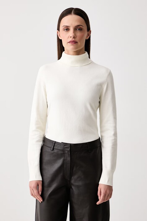 Marc O'Polo Sweter damski z bawełną beżowy 5000007462
