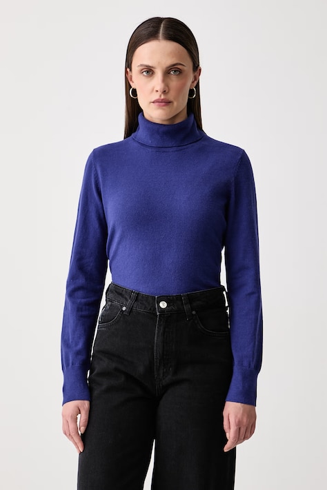 Marc O'Polo Sweter damski z bawełną granatowy 5000007462