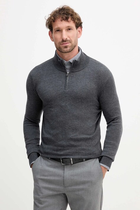 Mos Mosh maglione in lana ADAM uomo colore nero  503342