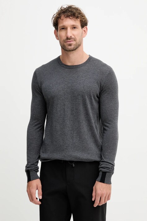 Mos Mosh pulover de lână ADAM culoarea negru, light, 503341