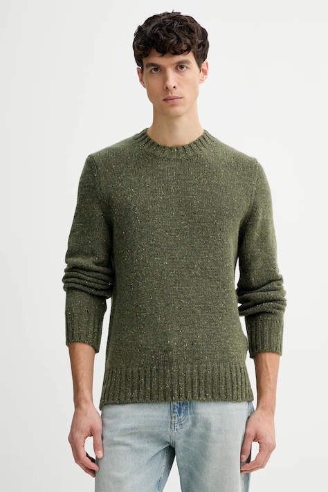 Свитер с добавлением шерсти Marc O'Polo цвет зелёный  5000007626