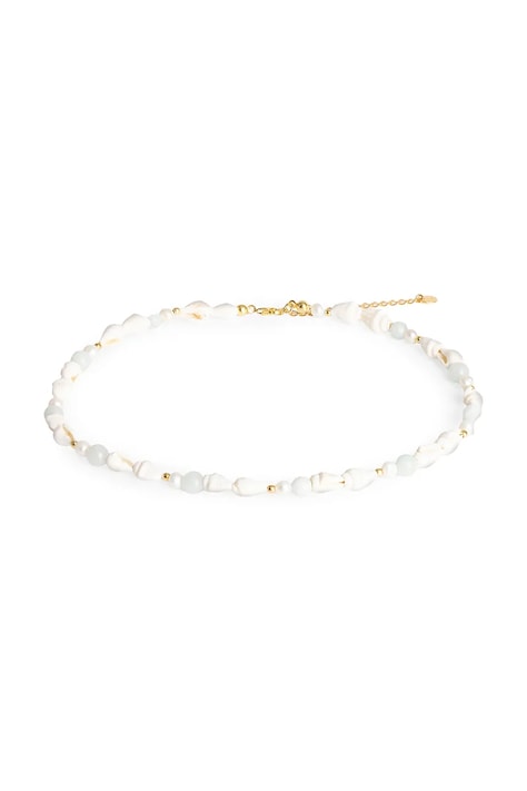 ANIA KRUK Choker pozlacený stříbrný s perlou SUMMER SAKNP3572Z