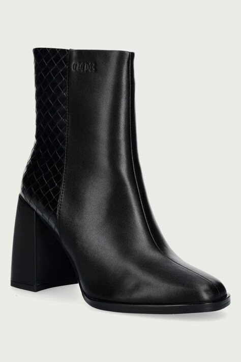 Goe Botki damskie czarne UU2N4211 BLACK