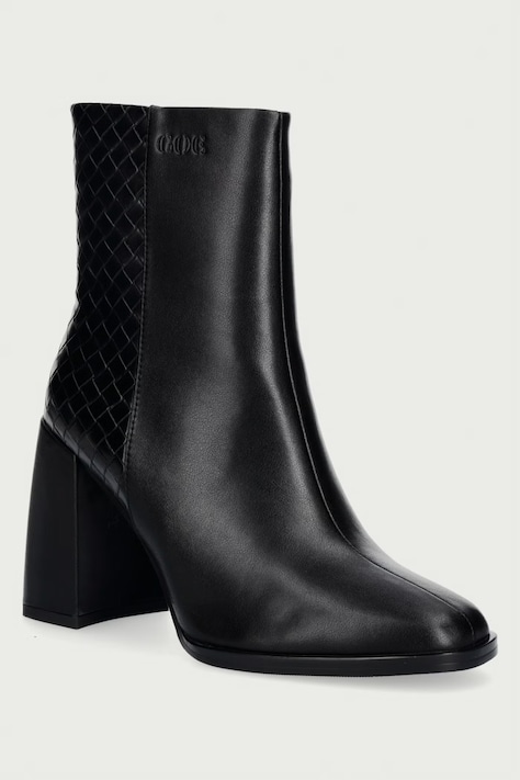Goe Botki damskie czarne UU2N4211 BLACK