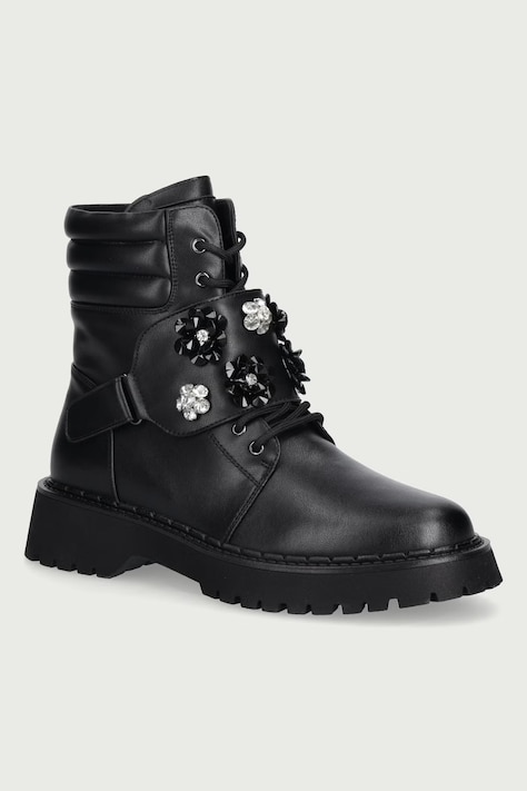 Goe Workery damskie skórzane czarne UU2N4126 BLACK