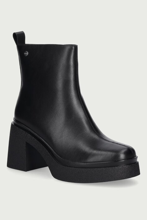 Goe Damskie skórzane czarne UU2N4124 BLACK