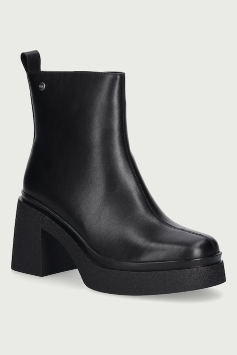 Goe Damskie skórzane czarne UU2N4124 BLACK
