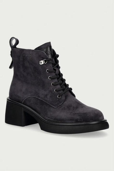 Goe Botki damskie granatowe UU2N4121 GREY