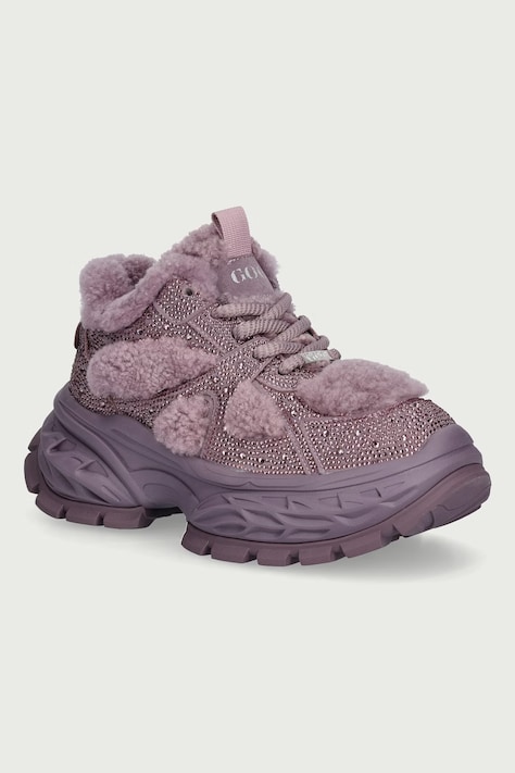 Goe Sneakersy damskie fioletowe UU2N4019 VIOLET