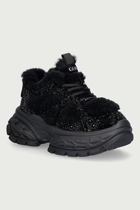 Goe Buty damskie skórzane czarne UU2N4018 BLACK