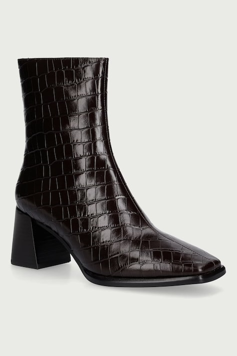 Jeffrey Campbell Botki damskie skórzane Sherpal-2l brązowe JC-1202-2-44